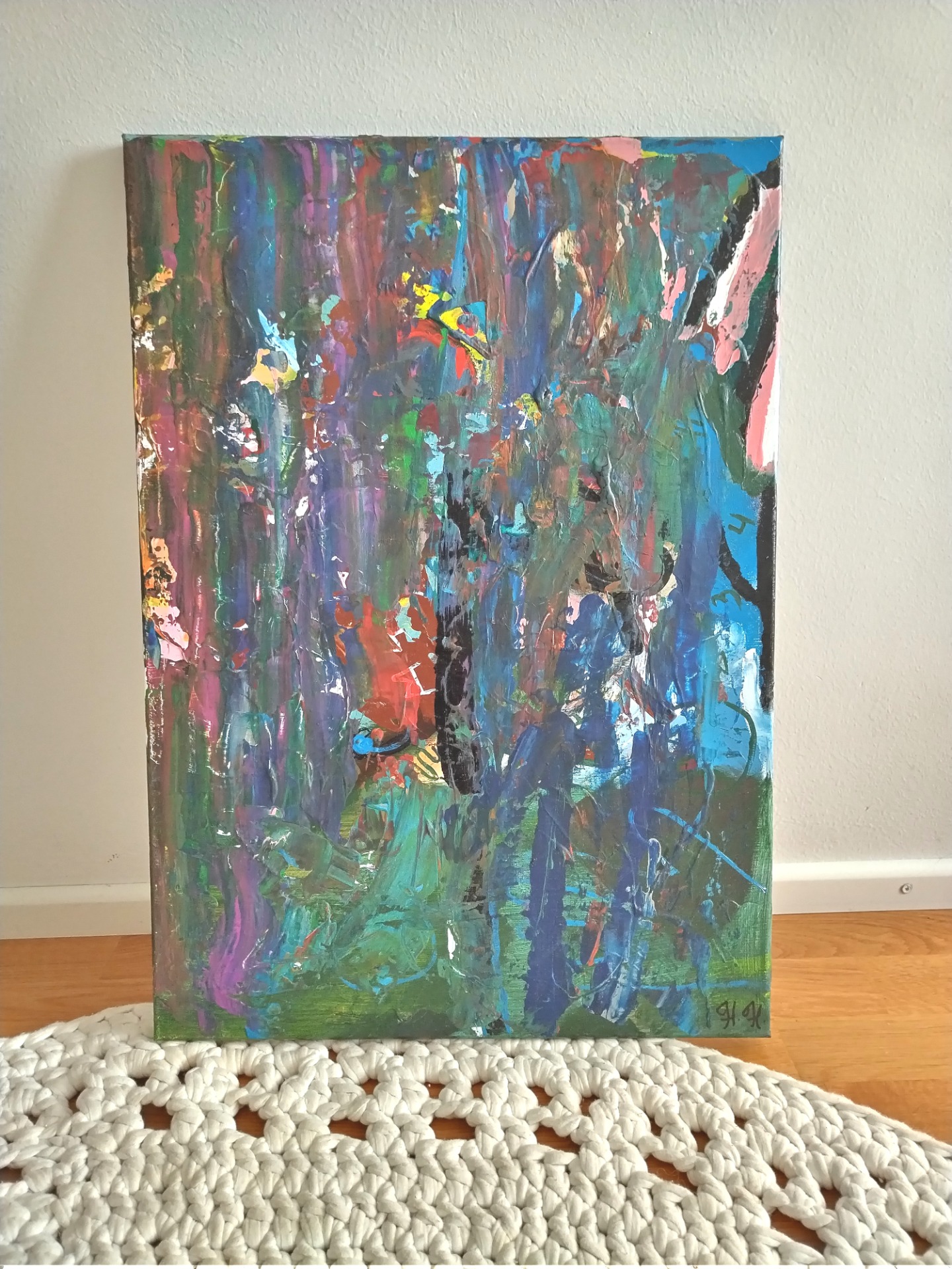 "Vedenväki", 42x60cm, kysy hintatietoja sähköpostilla!